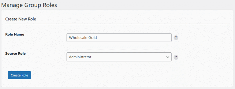 custom user role creation